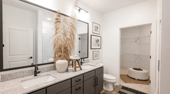 Spacious closets